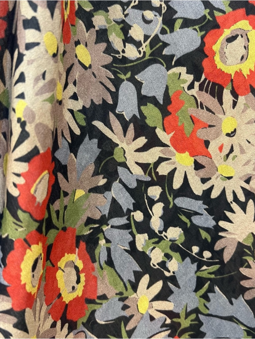 The GREAT Geranium Floral Maxi Dress Womens L - Picture 12 of 16